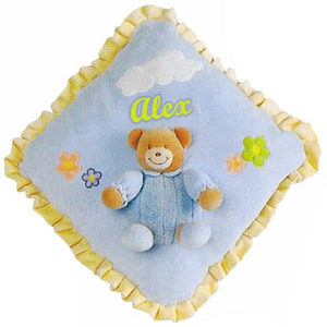 Personalised Embroidered Baby Pillow
